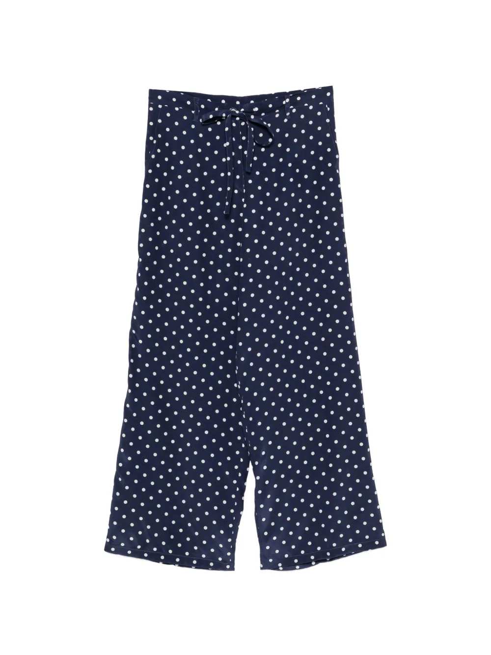 P.A.R.O.S.H. polka-dot drawstring-waist trousers - Blu