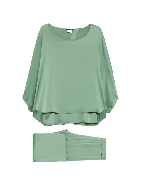 LE RJTANGE elasticated-waistband trousers set