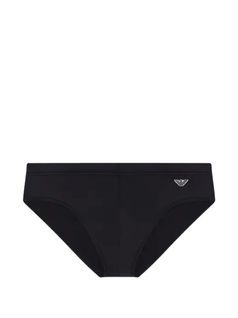 Emporio Armani logo-patch swim briefs