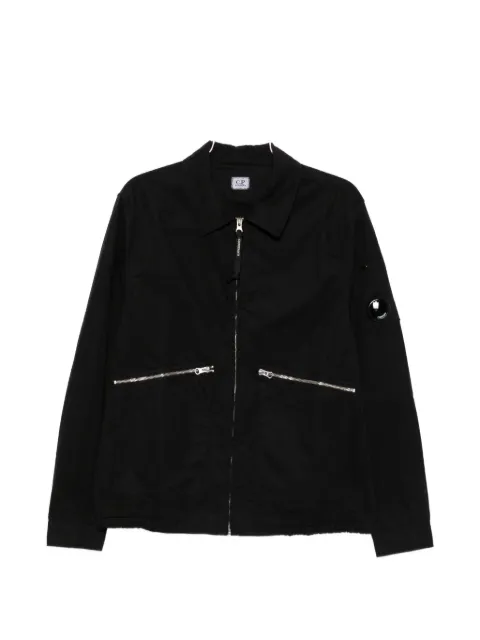 C.P. Company Micro -Reps lens-detail zip-up shirt jacket