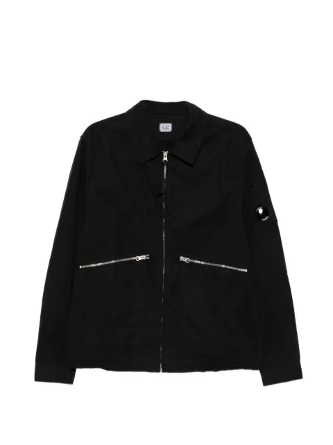 C.P. Company Micro -Reps lens-detail zip-up shirt jacket