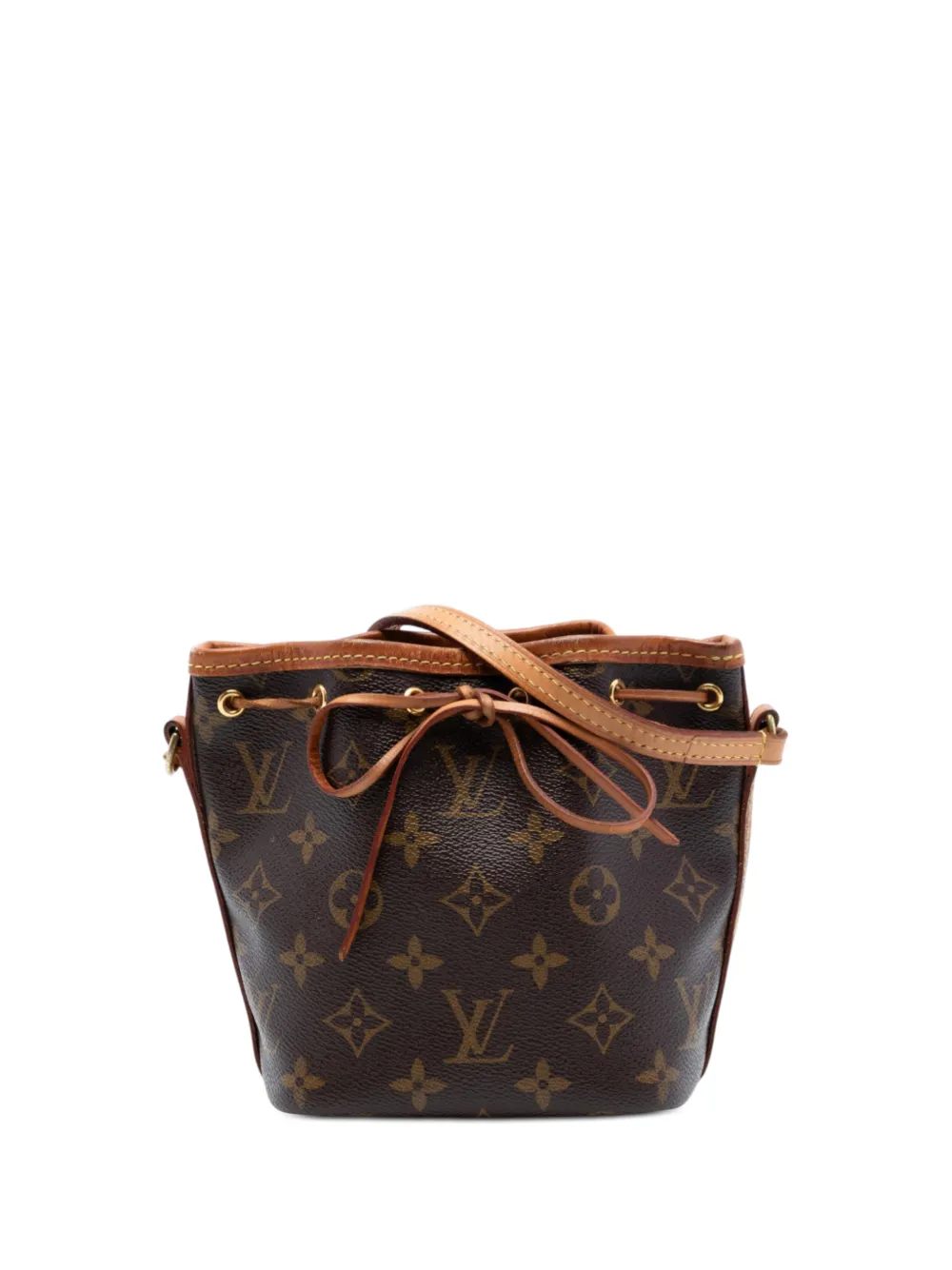 Louis Vuitton Pre-Owned 2018 Monogram Nano Noe bucket bag - Braun