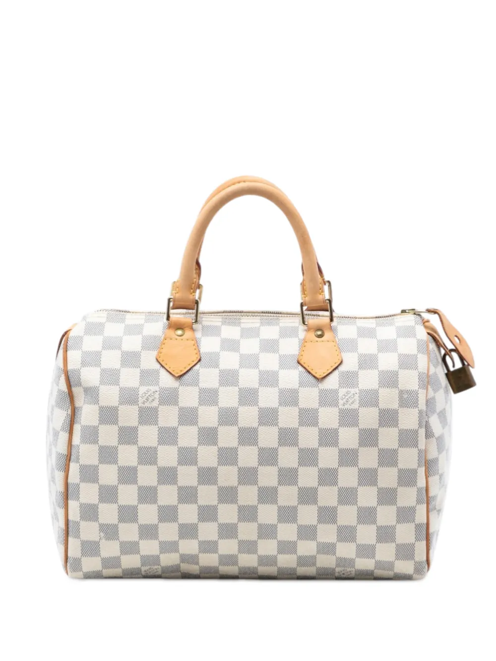 Louis Vuitton Pre-Owned 2008 Damier Azur Speedy 30 boston bag - Weiß