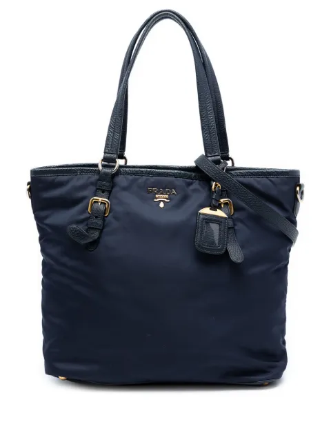Prada Pre-Owned Borsa a tracolla in tessuto 2010-2025