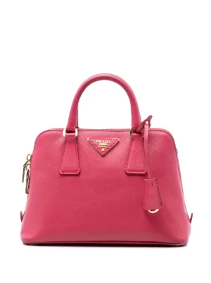Prada Pre-Owned 2000-2025 ミディアム サフィアーノ ドーム