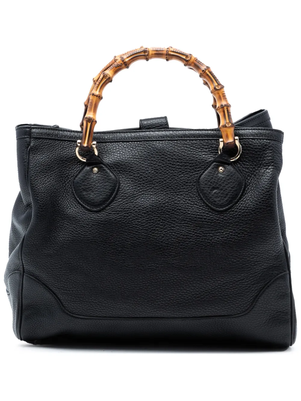 Gucci Pre-Owned Borsa tote Diana media in pelle e bambù 2016-2025 - Nero
