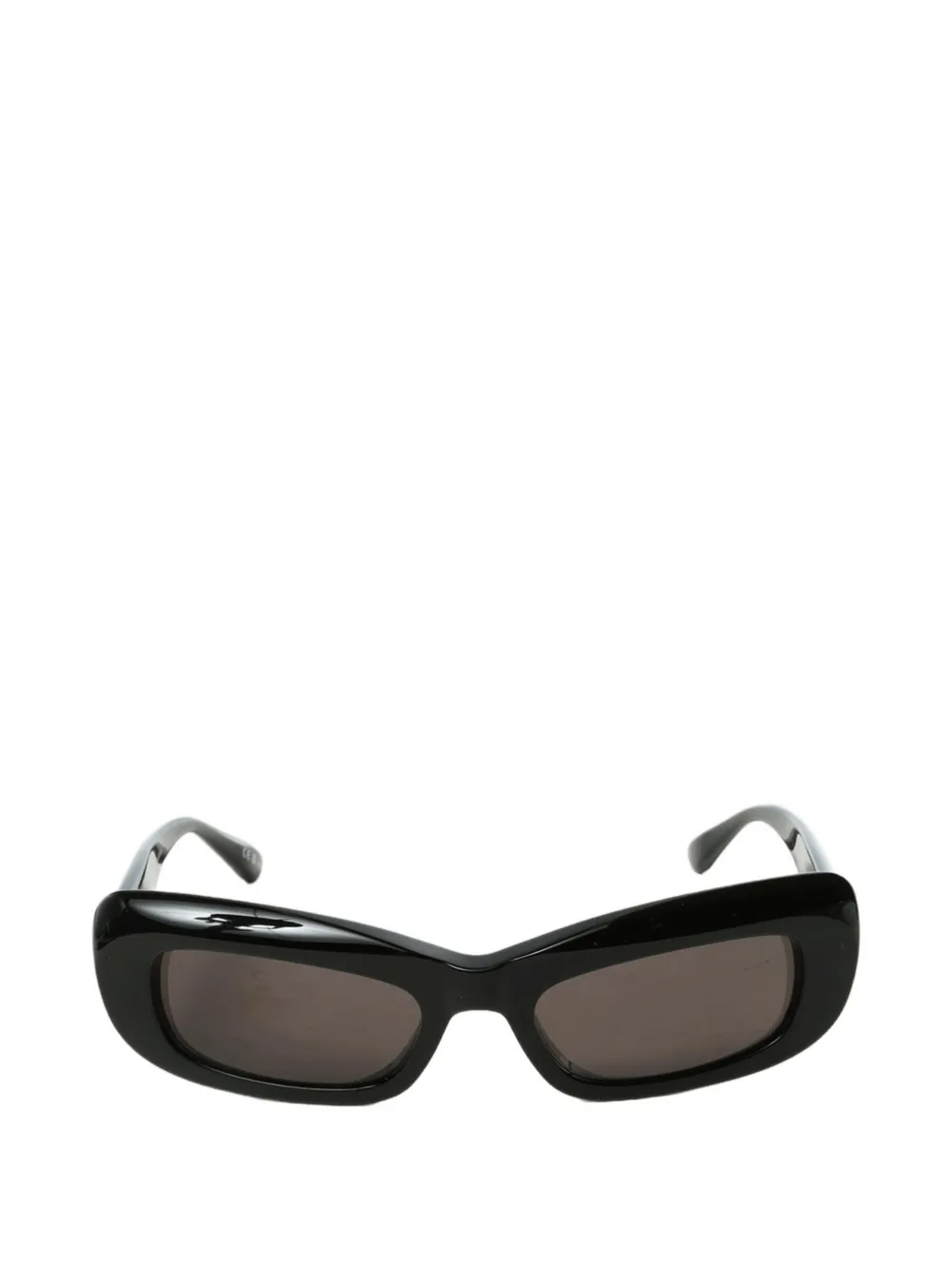 Balenciaga Diva rectangle-frame sunglasses - Nero