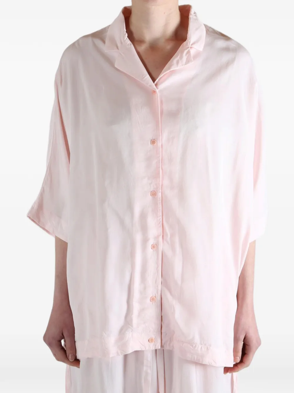  Casey Casey Drawstring Shirt - Rosa 