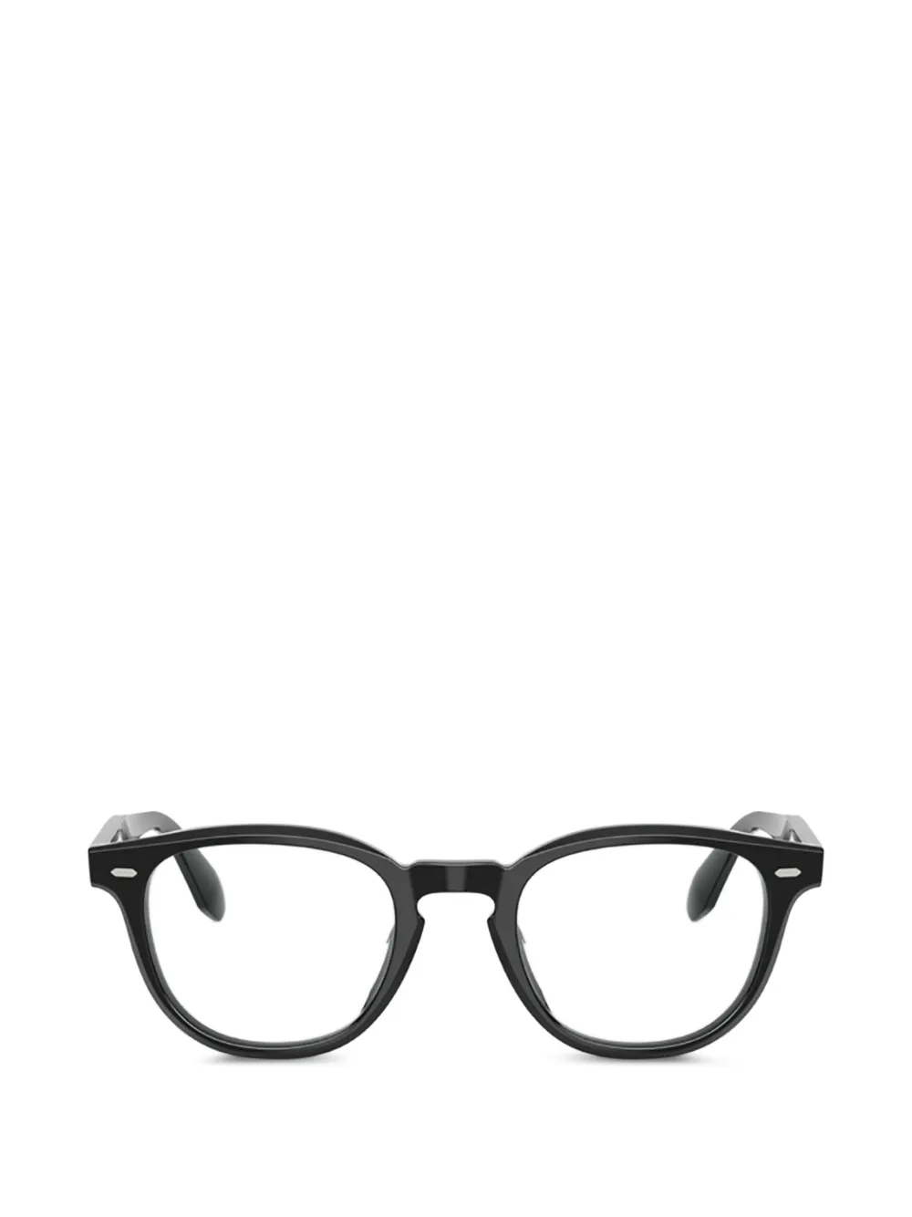 Oliver Peoples N.09 round-frame glasses - Nero