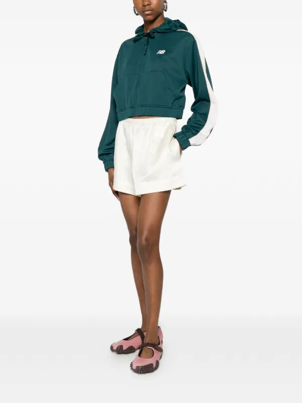 New Balance ジップアップ パーカー | グリーン | FARFETCH JP