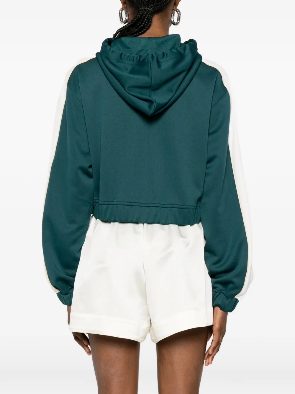 New Balance Hoodie met rits Groen