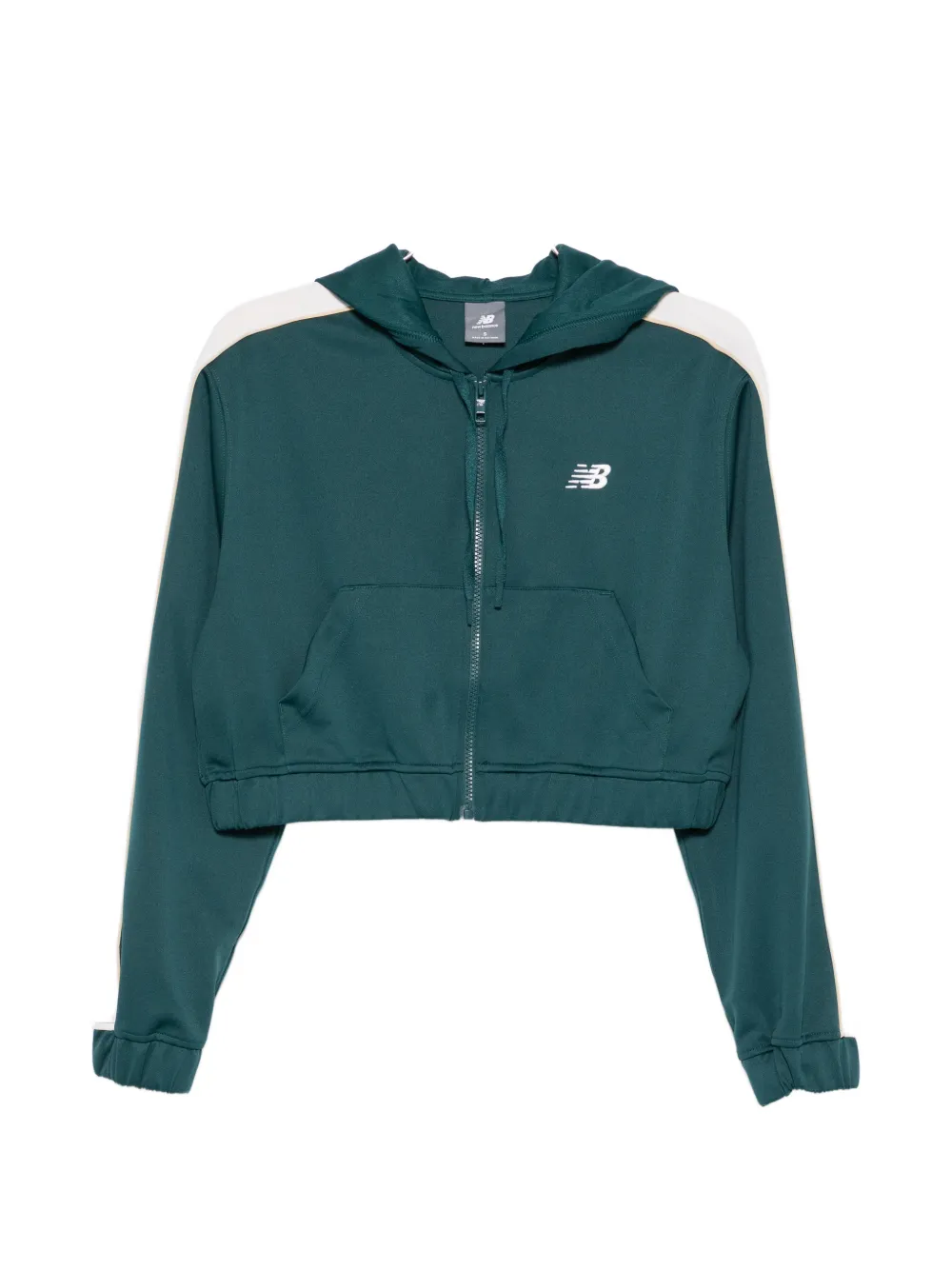 New Balance logo-embroidered hoodie - Verde