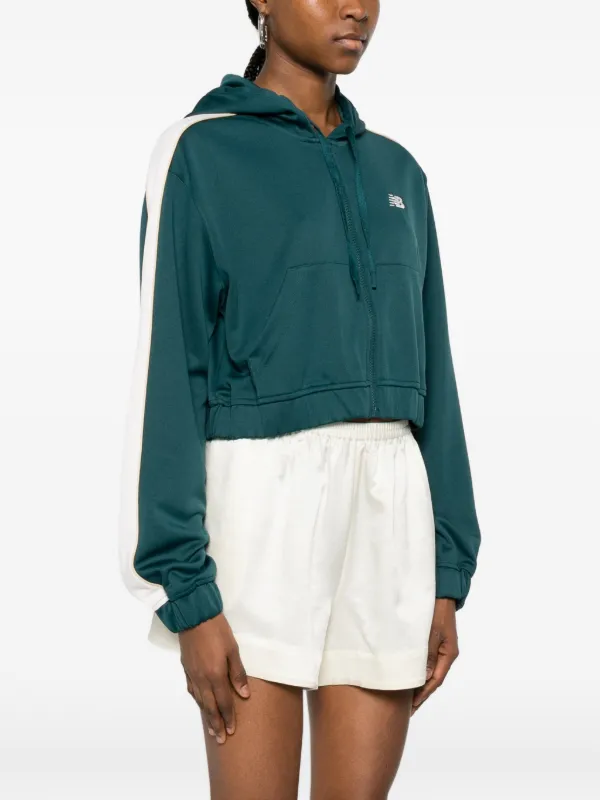 New Balance ジップアップ パーカー | グリーン | FARFETCH JP