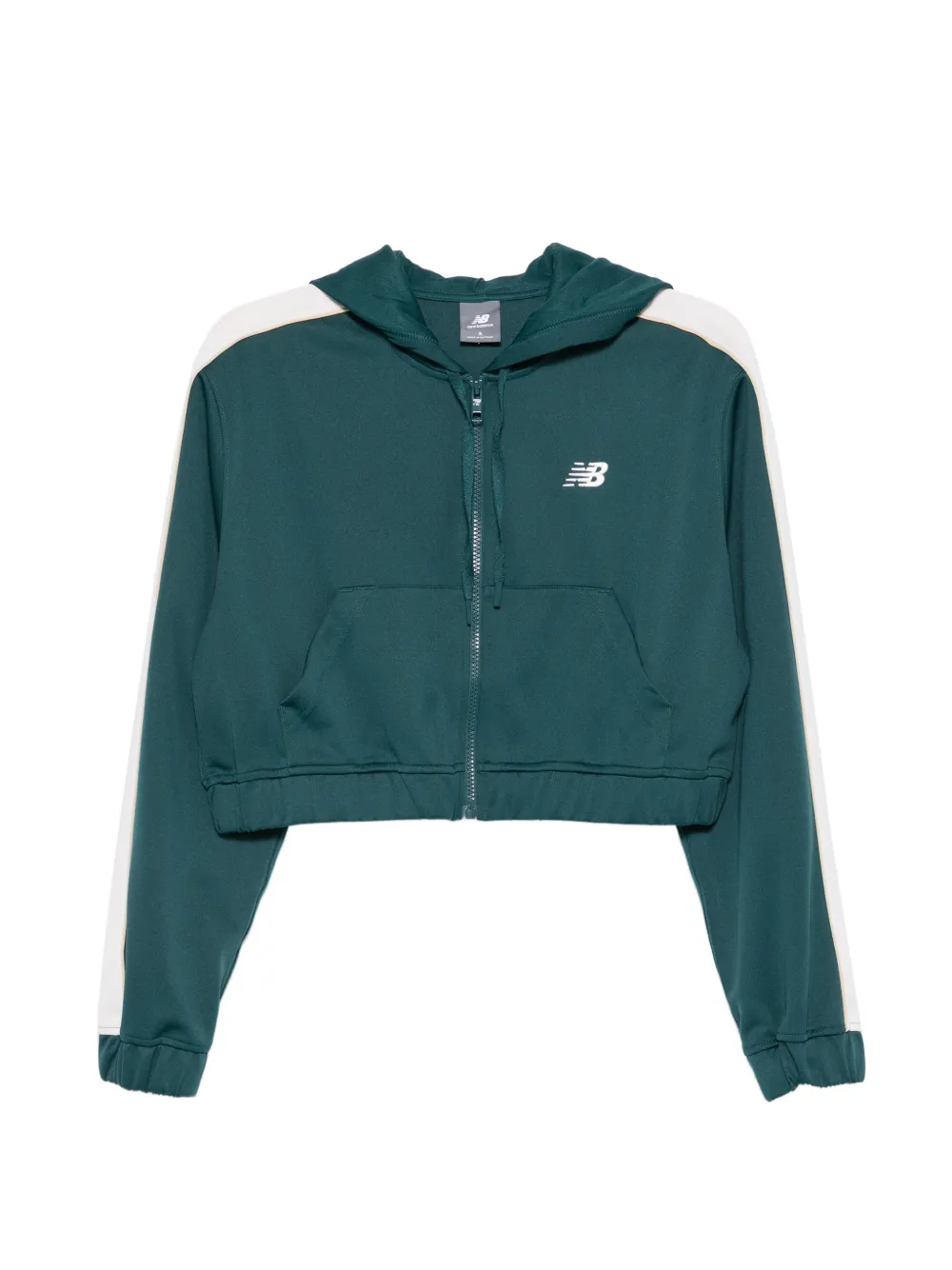 New Balance logo-embroidered hoodie - Verde