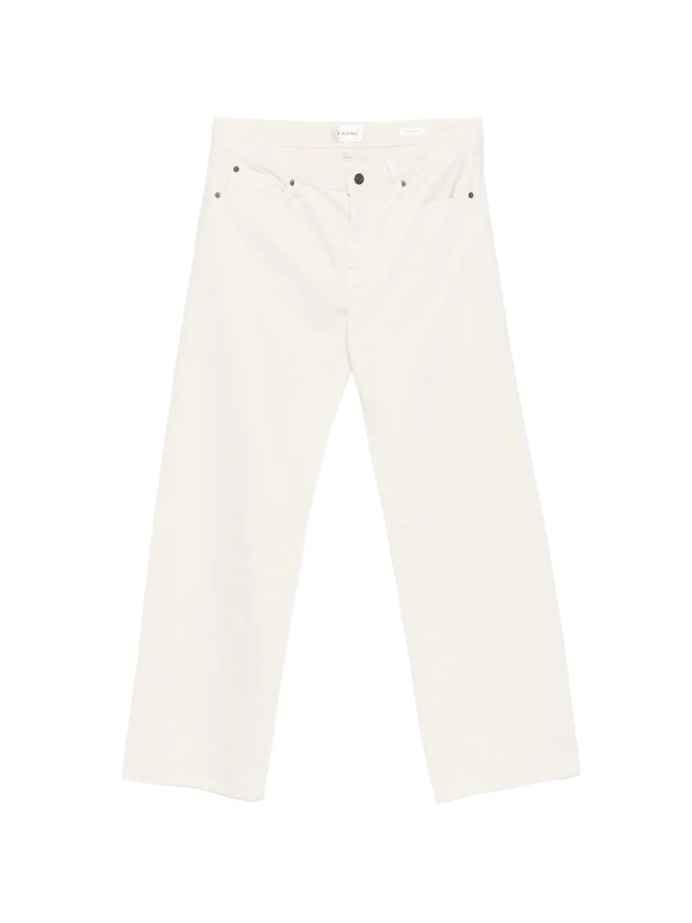 FRAME The Saturday wide-leg jeans - Bianco