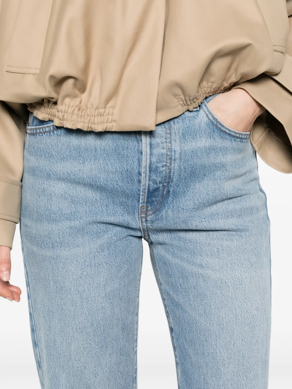 FRAME Vertical jeans Blauw