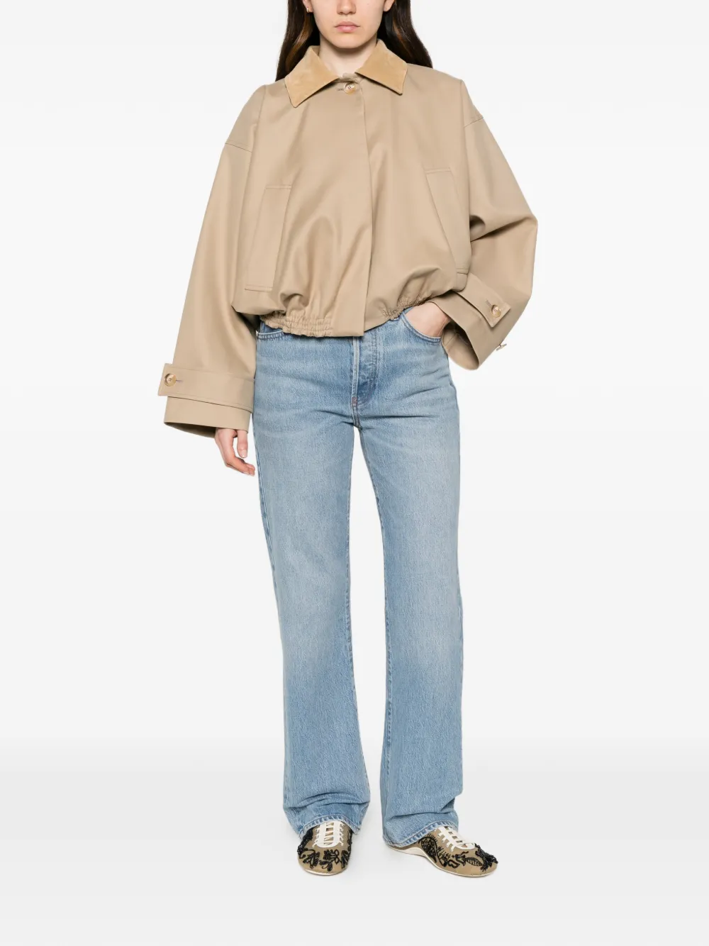 FRAME Vertical jeans Blauw