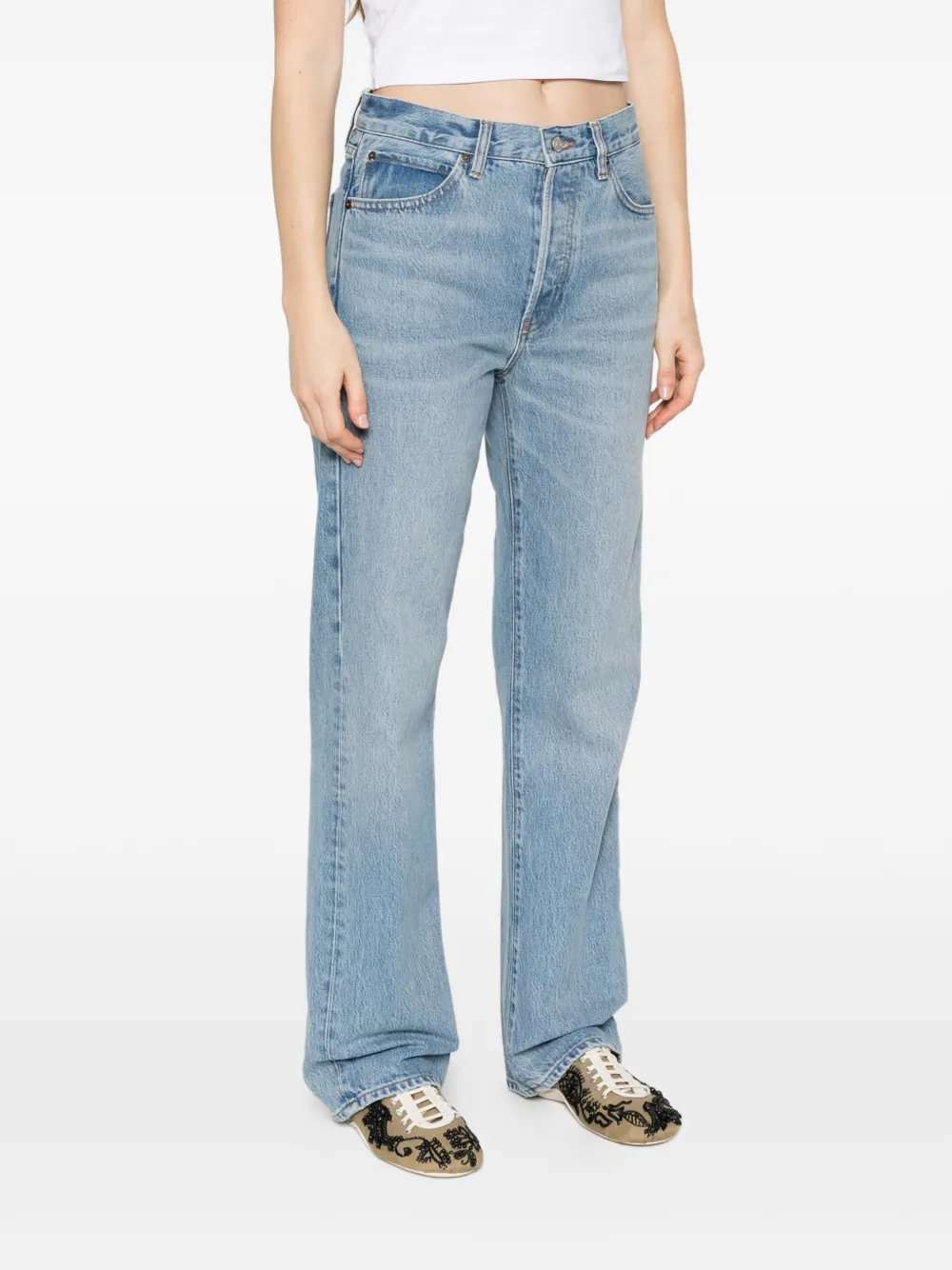 FRAME Vertical jeans Blauw
