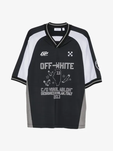 Off-White camiseta Royal Team Soccer