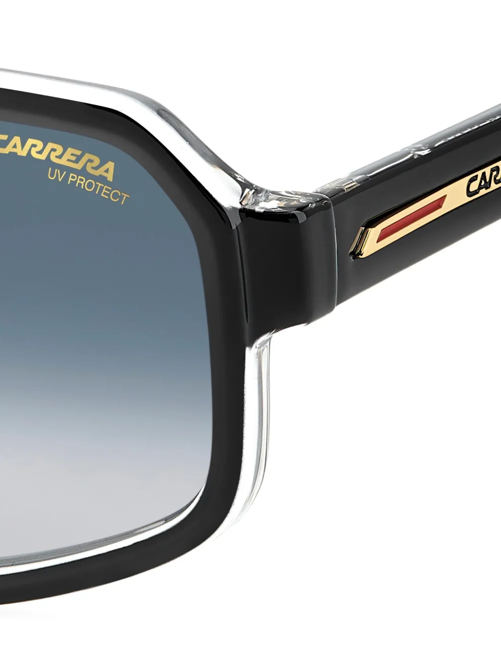 Carrera Victory 26 S zonnebril met geometrisch montuur Zwart
