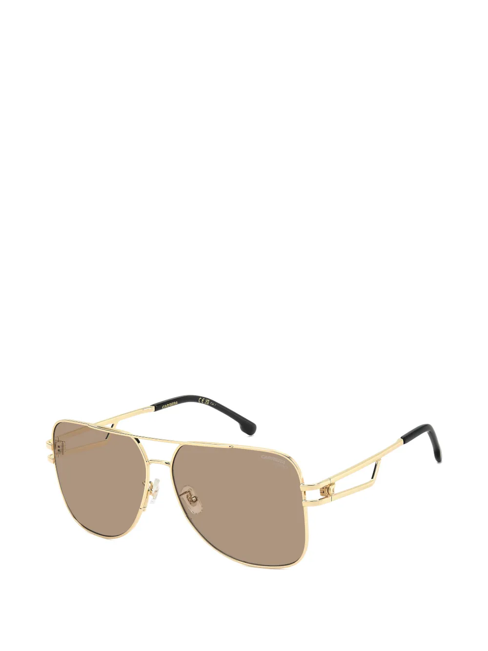 Carrera pilot-frame cutout-arm sunglasses - Oro