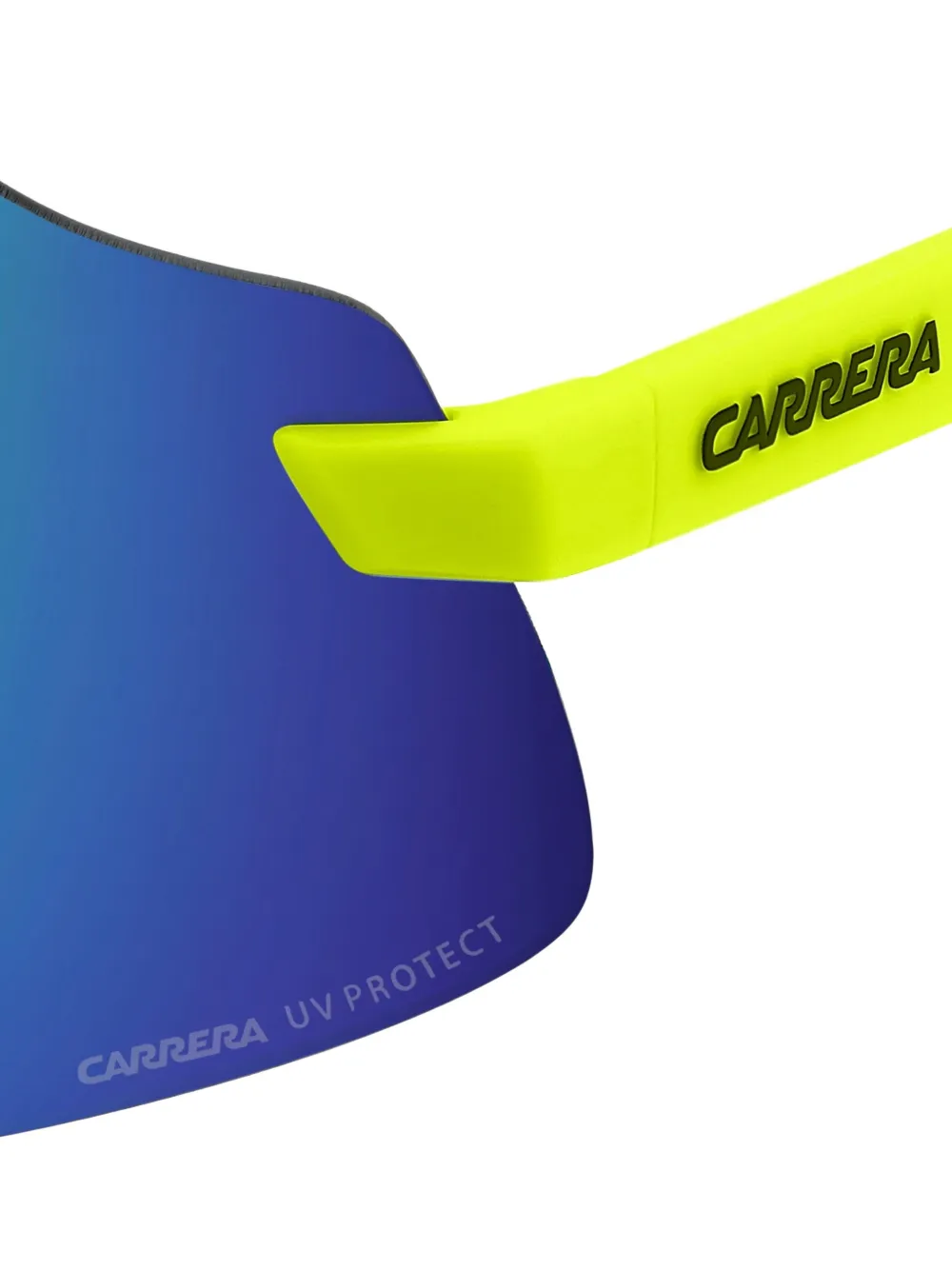 Carrera Sport 16 S zonnebril met geometrisch montuur Geel