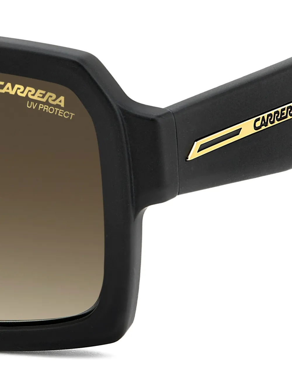 Carrera Zonnebril met geometrisch montuur Zwart