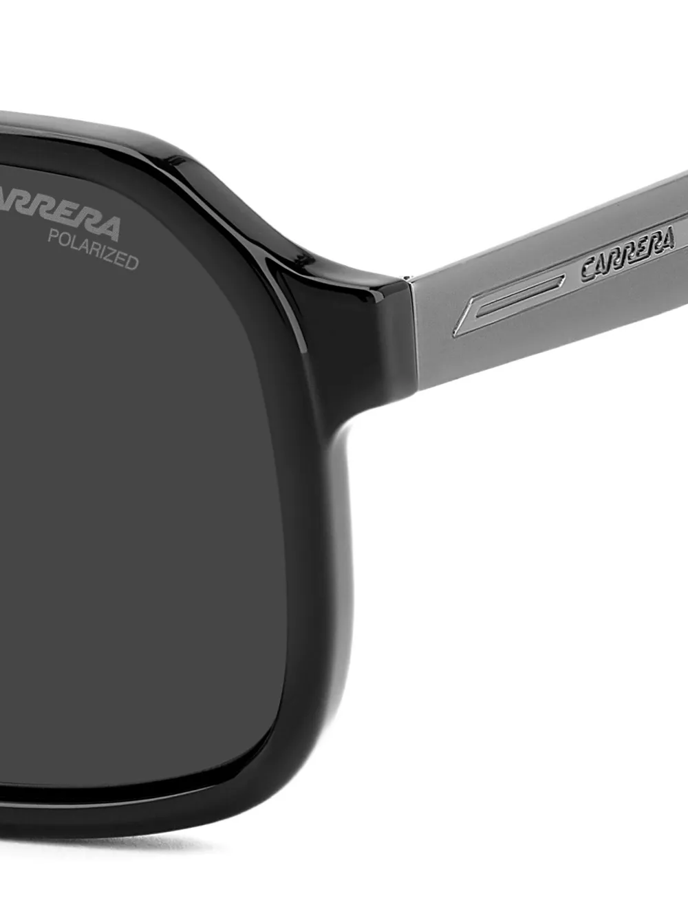 Carrera Zonnebril met geometrisch montuur Zwart