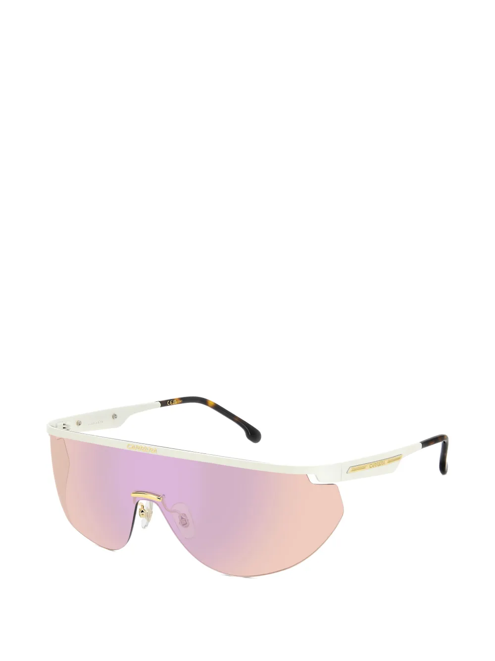 Carrera Zonnebril met oversized montuur Wit