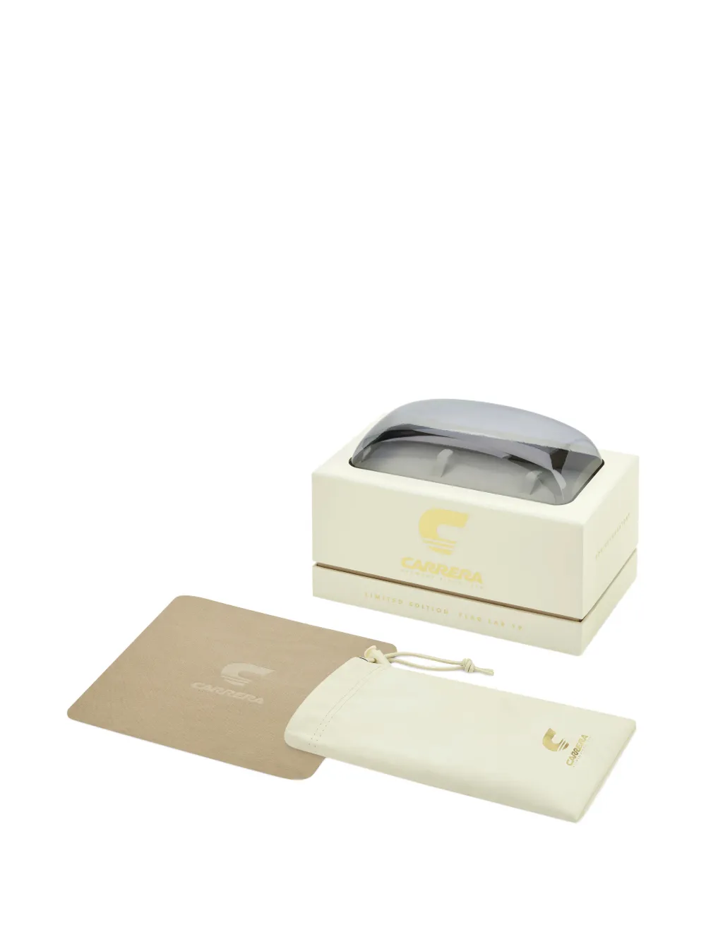 Carrera Zonnebril met oversized montuur Wit