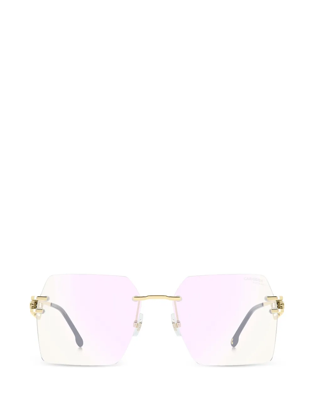 Carrera geometric-frame glasses - Oro