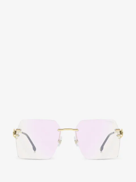 Carrera geometric-frame glasses
