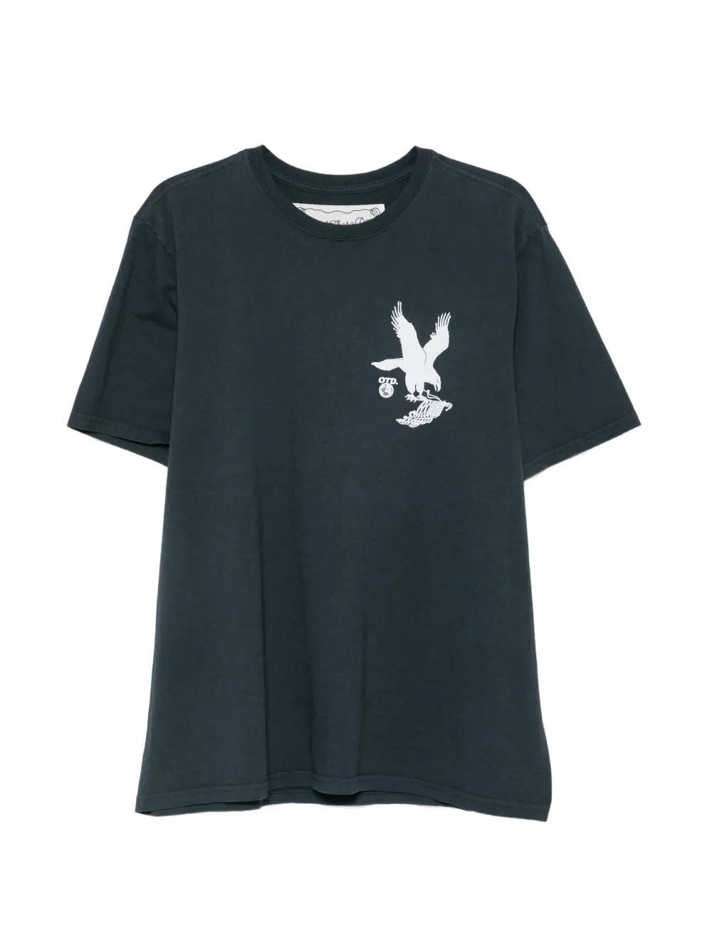 One Of These Days graphic-print cotton T-shirt - Blu