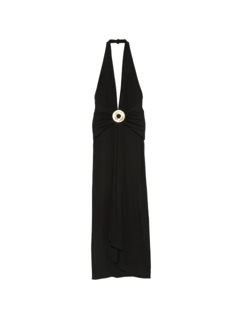 Cult Gaia hammered-ring halterneck dress