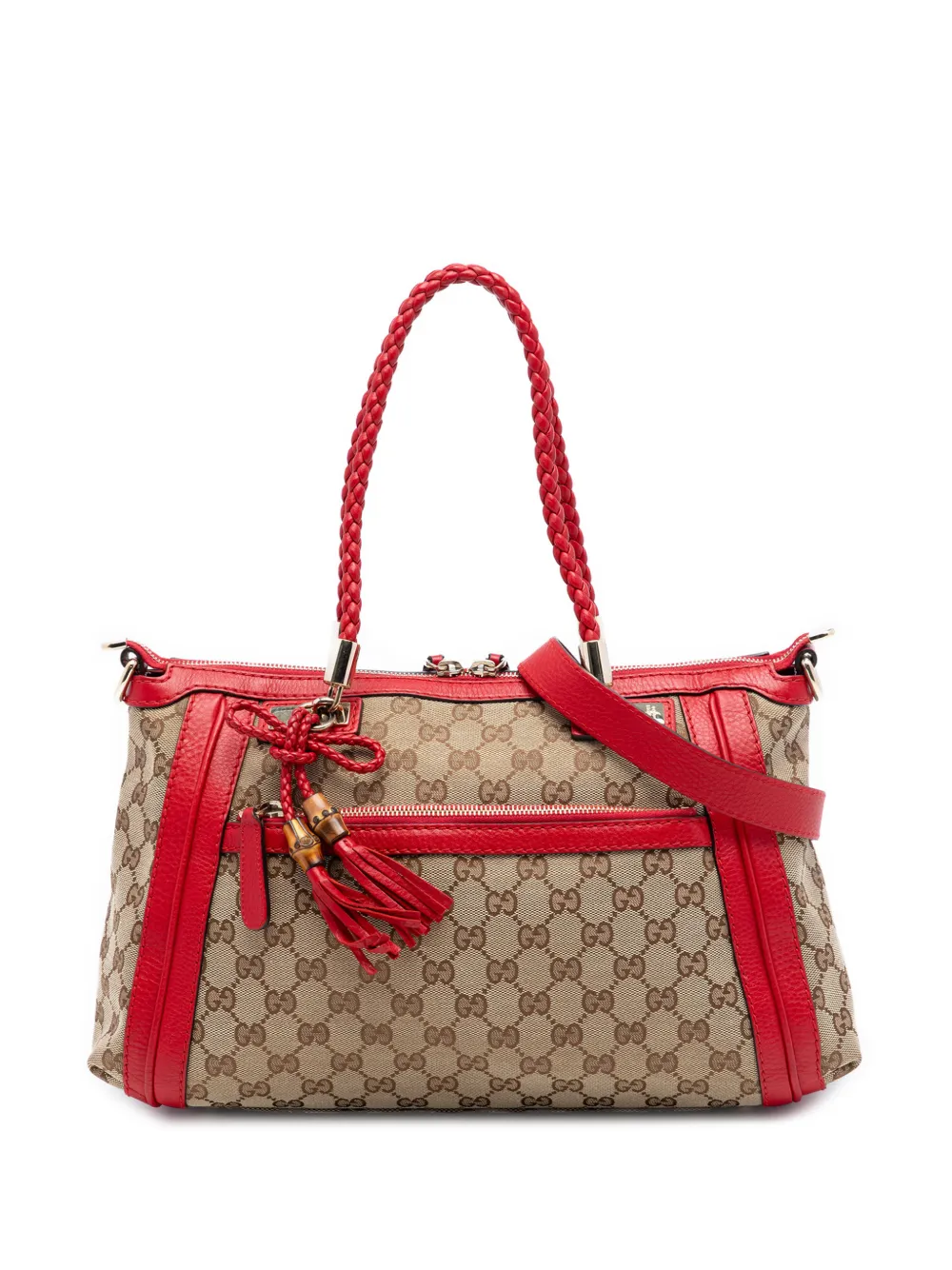 Gucci Pre-Owned 2016-2026 GG Canvas Bella satchel - Toni neutri