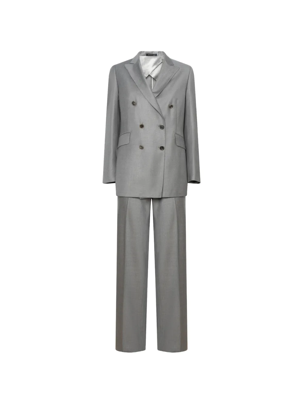 FRANZESE COLLECTION Lady Diana double-breasted suit - Grigio