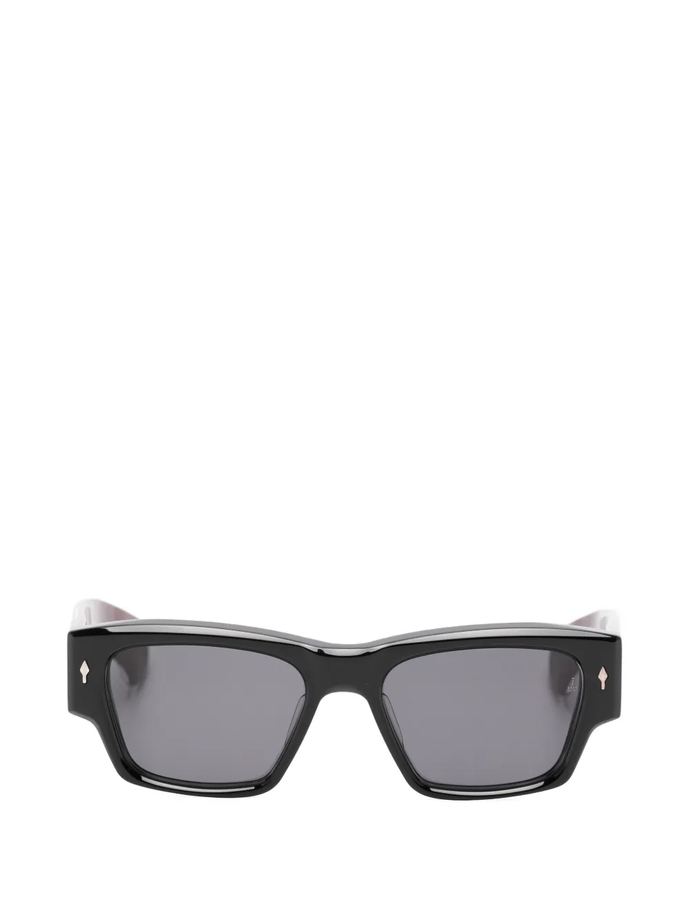 Jacques Marie Mage Zimmerman rectangle-frame sunglasses - Nero