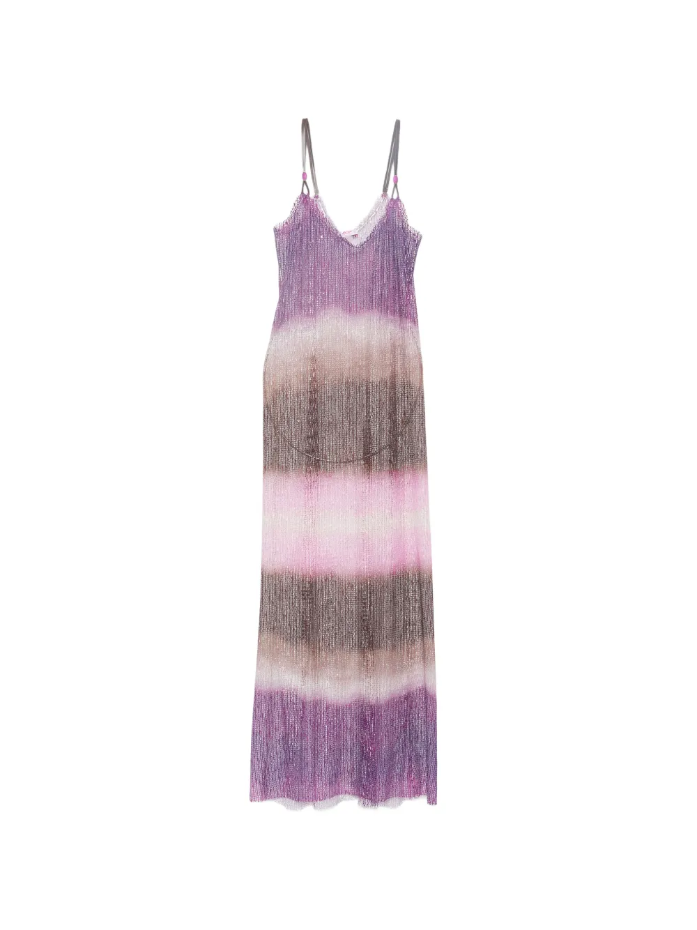 Pin Up Stars sequin-embellished open-work dress - Violett