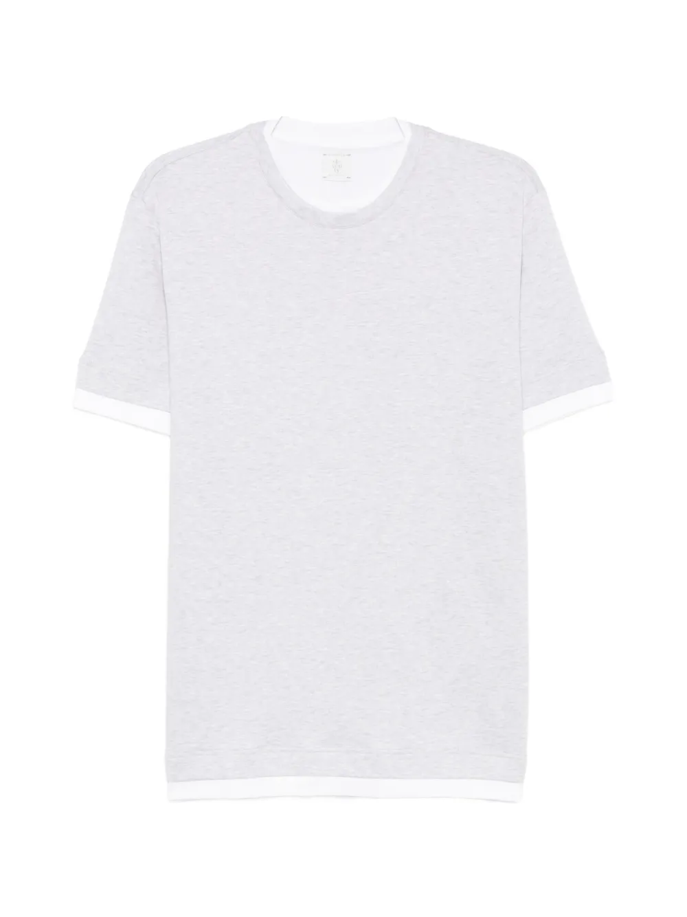 Eleventy short-sleeve round-neck T-shirt - Grau