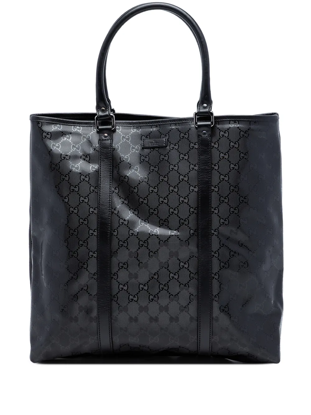 Gucci Pre-Owned 2016-2026 GG Imprime Joy Vertical tote bag - Nero