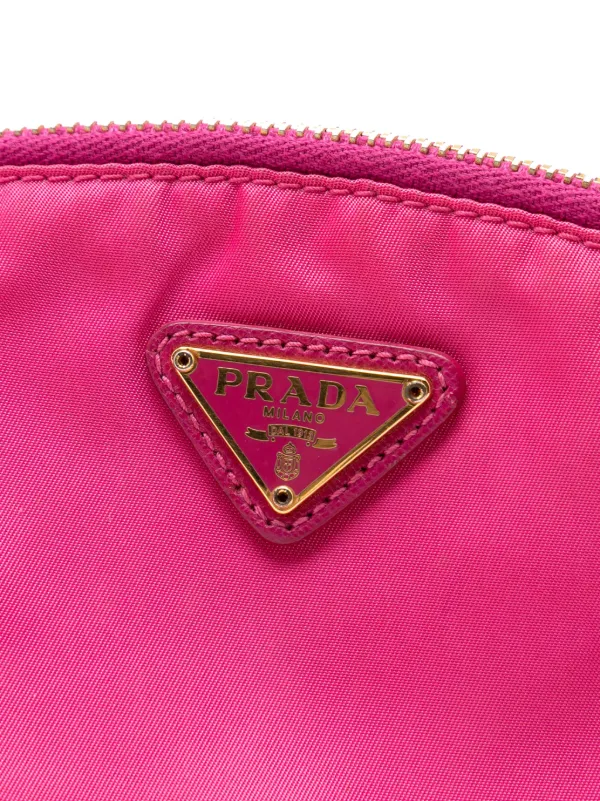 Prada Pre-Owned 2000-2013 テスート ポーチ | ピンク | FARFETCH JP