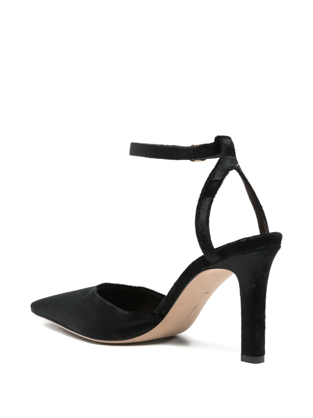 The Row Carla ankle-strap pumps Zwart