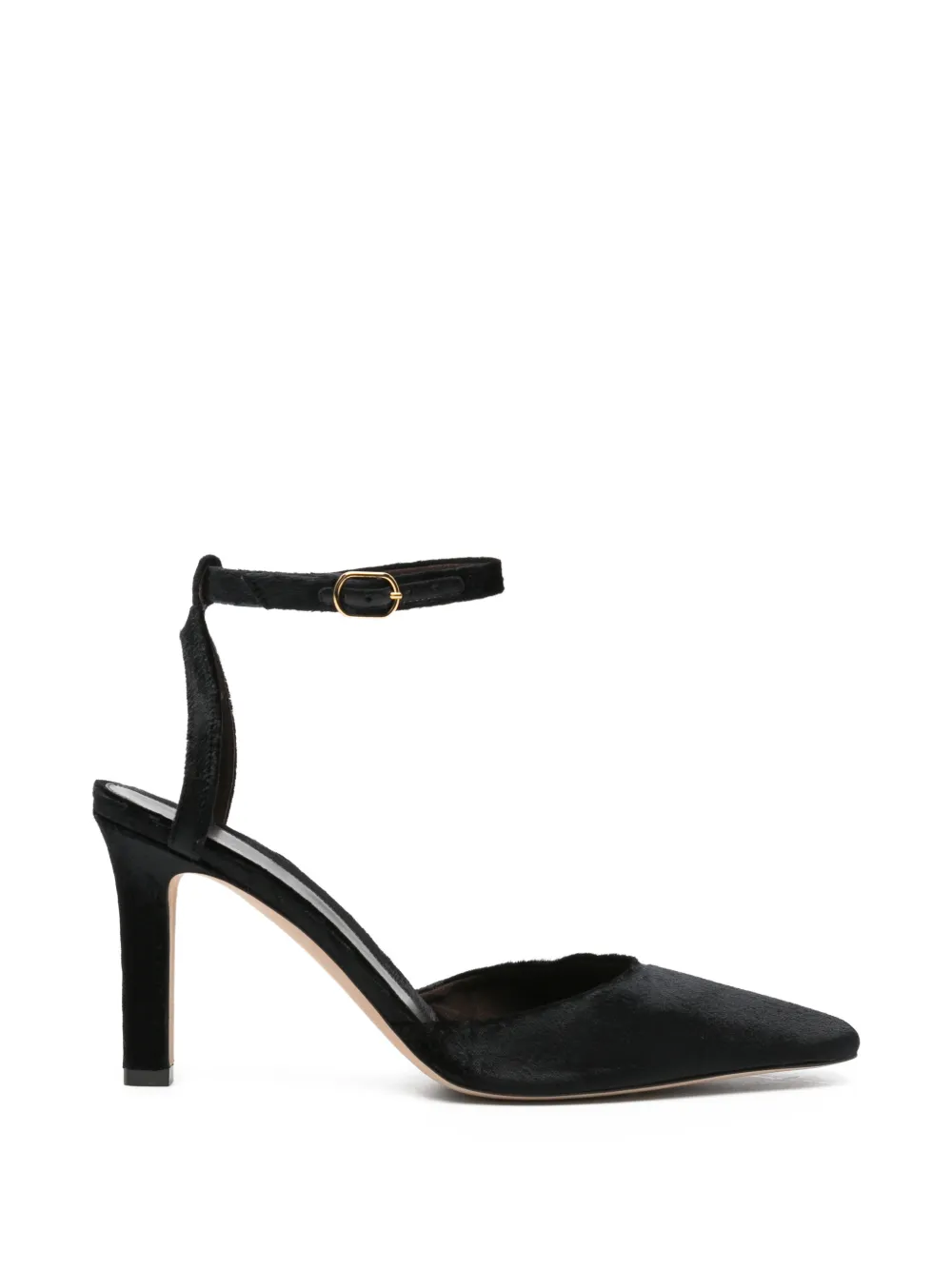 The Row Carla ankle-strap pumps Zwart