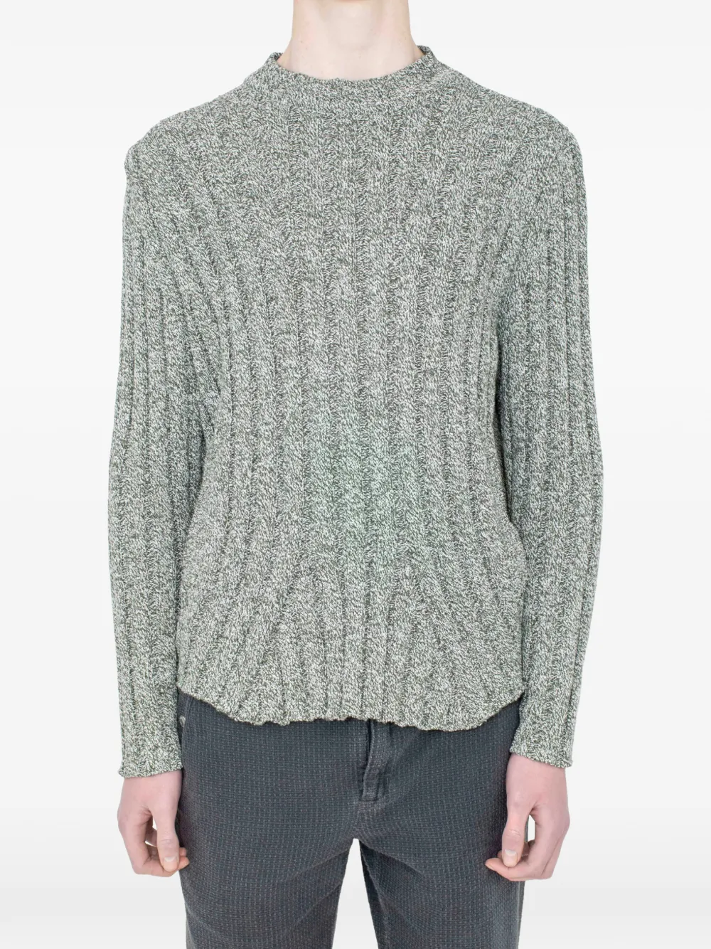 Kiko Kostadinov Kada ribbed-knit sweater - Grigio