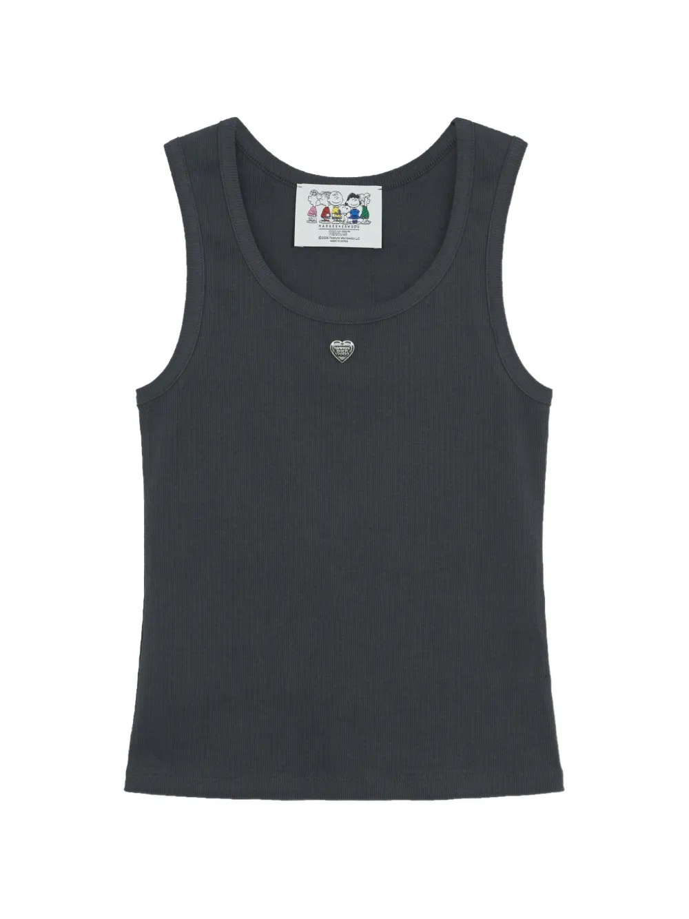 Marge Sherwood Peanuts sleeveless top - Grigio