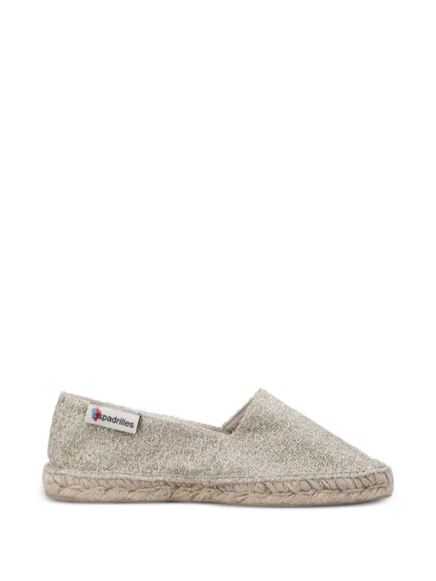 Espadrilles glitter mesh espadrilles