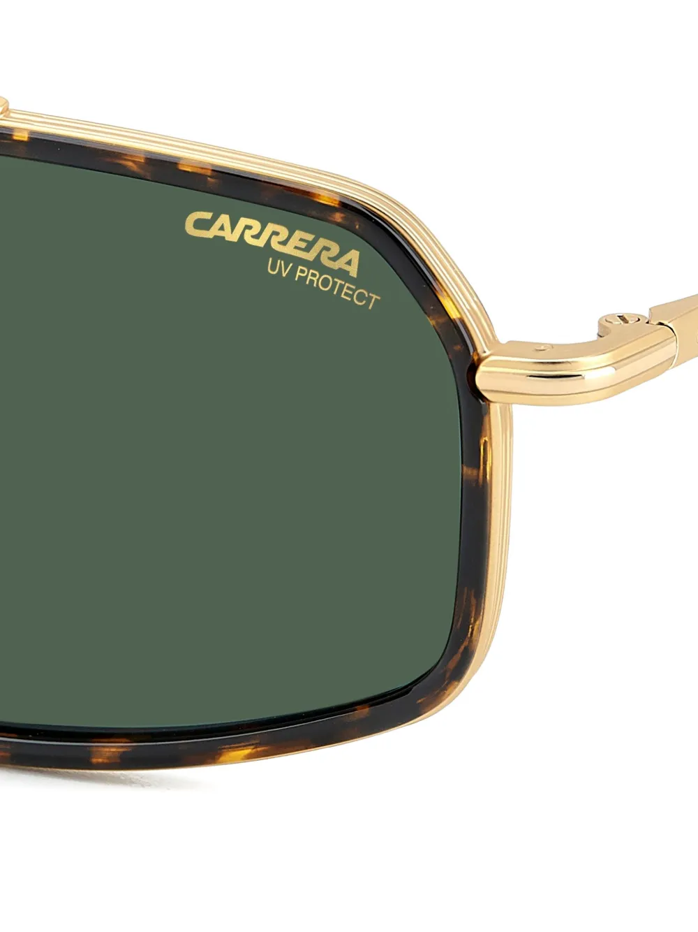 Carrera Zonnebril met geometrisch montuur Bruin
