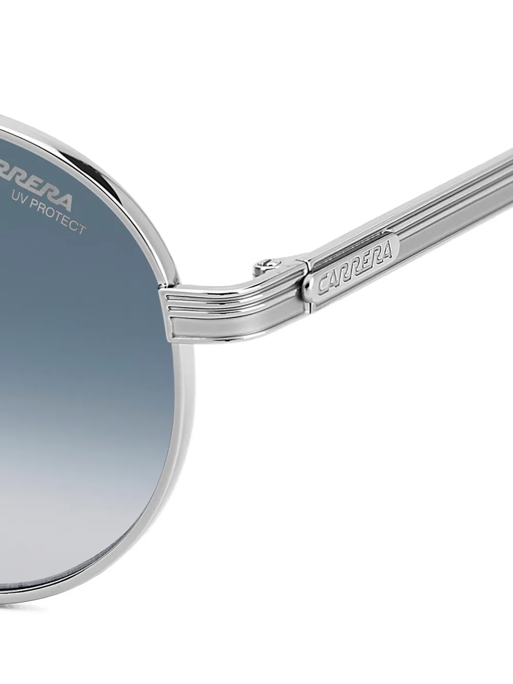 Carrera Zonnebril met piloten montuur Zilver