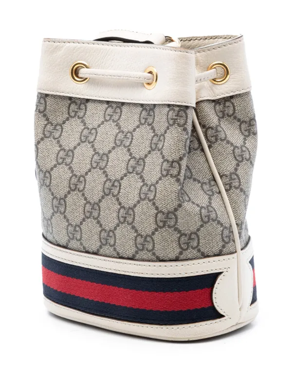 Gucci Pre-Owned 2016-2026 ミニ GGスプリーム ウェブ オフィディア 