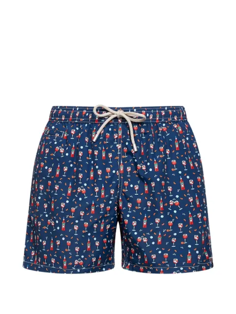 MC2 Saint Barth x Aperol Lighting swim shorts